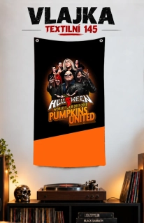 Textilní vlajka 145-Helloween