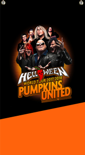 Textilní vlajka 145-Helloween