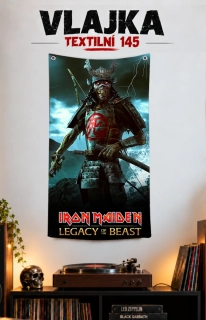 Textilní vlajka 145-Iron Maiden 3