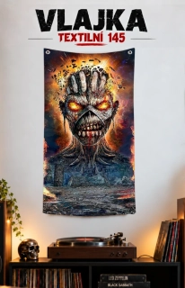 Textilní vlajka 145-iron Maiden 4