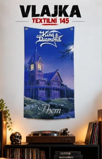Textilní vlajka 145-King Diamond 1