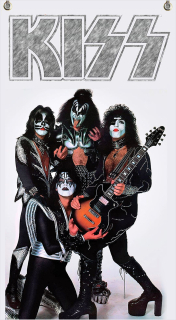 Textilní vlajka 145-Kiss 3