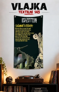 Textilní vlajka 145-Led Zeppelin 1