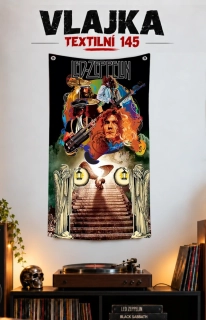 Textilní vlajka 145-Led Zeppelin 2