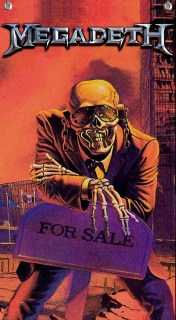 Textilní vlajka 145-Megadeth 2