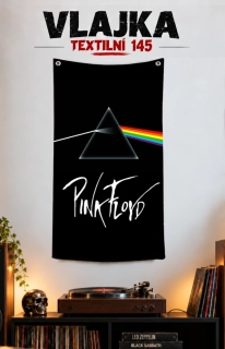 Textilní vlajka 145-Pink Floyd 1