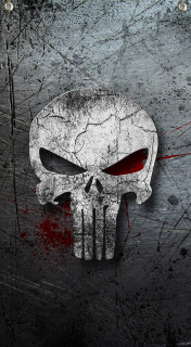 Textilní vlajka 145-Punisher