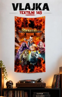 Textilní vlajka 145-Sabaton 1