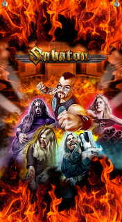 Textilní vlajka 145-Sabaton 1