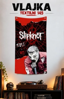 Textilní vlajka 145-Slipknot 1