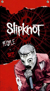 Textilní vlajka 145-Slipknot 1