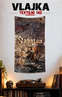 Textilní vlajka 145-Sabaton 2