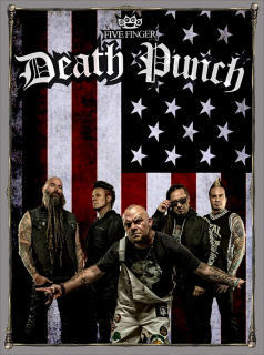 Nášivka Záda-Five Finger Death Punch 1