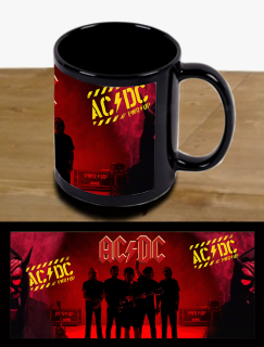 Hrnek Black-ACDC PWR