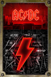 Plechová tabule-ACDC 2