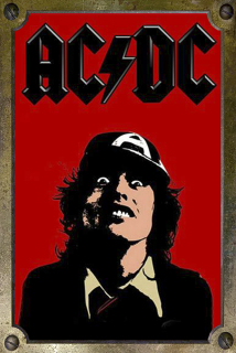 Plechová tabule-ACDC 4