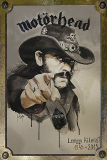 Plechová tabule-Lemmy 2