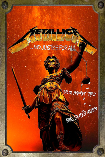 Plechová tabule-Metallica 1