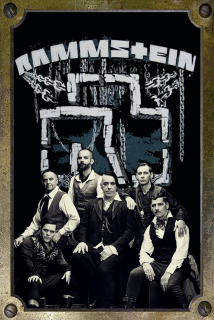Plechová tabule-Rammstein 2