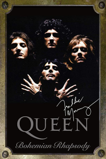 Plechová tabule-Queen