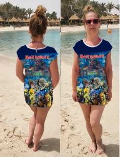 Plážové šaty-Iron Maiden 2
