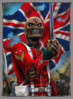 Nášivka Záda-Iron Maiden Eddy 3