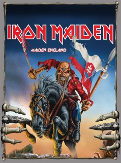 Nášivka A4-Iron Maiden SK