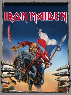 Nášivka A4-Iron Maiden CZ