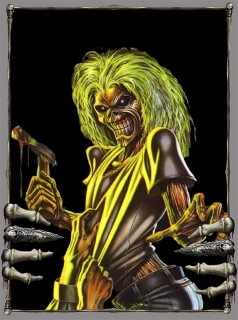 Nášivka A4-Iron Maiden Killers
