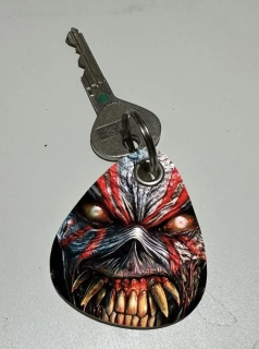 Klíčenka Trsátko-Iron Maiden 1