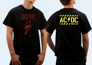 Tričko černé-ACDC PWR-UP
