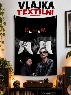 Textilní vlajka-Depeche Mode 2