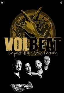 Textilní vlajka-Volbeat 2