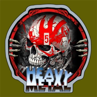 Nažehlovačka ořez-Five Finger death Punch 3