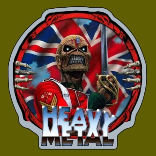 Nažehlovačka ořez-Iron Maiden 2