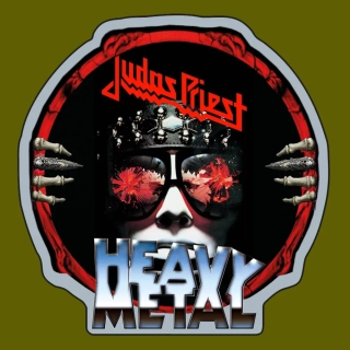 Nažehlovačka ořez-Judas Priest 3