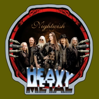 Nažehlovačka ořez-Nightwish