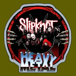Nažehlovačka ořez-Slipknot