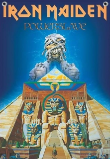 Textilní vlajka-Iron Maiden Powerslave