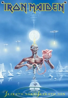 Textilní vlajka-Iron Maiden Seventh Son of Seventh Son