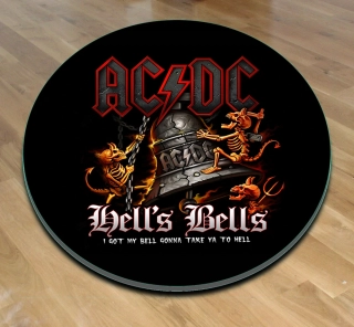 Koberec kulatý-ACDC 2