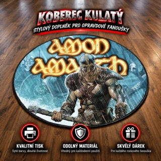Koberec kulatý-Amon Amarth