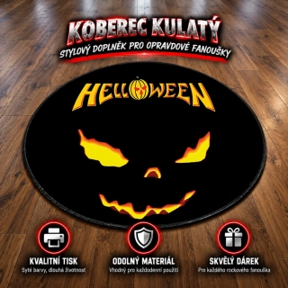 Koberec kulatý-Helloween