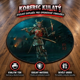 Koberec kulatý-Iron Maiden 2