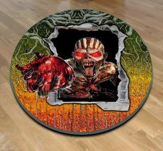 Koberec kulatý-Iron Maiden 3