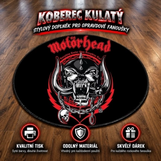 Koberec kulatý-Motorhead 2