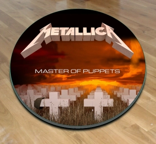 Koberec kulatý-Metallica 2