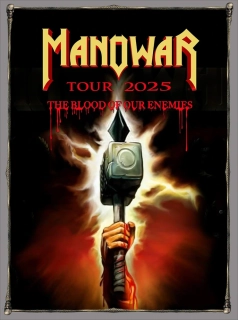 Nášivka Záda-Manowar tour