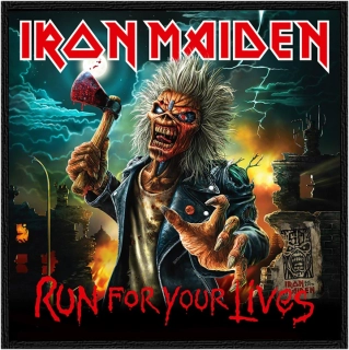 Nášivka SUB 9x9-Iron Maiden Run