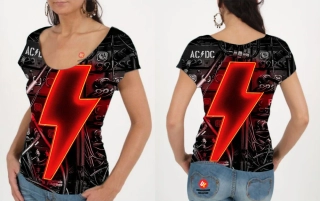 Tričko Full print Lady-ACDC 2